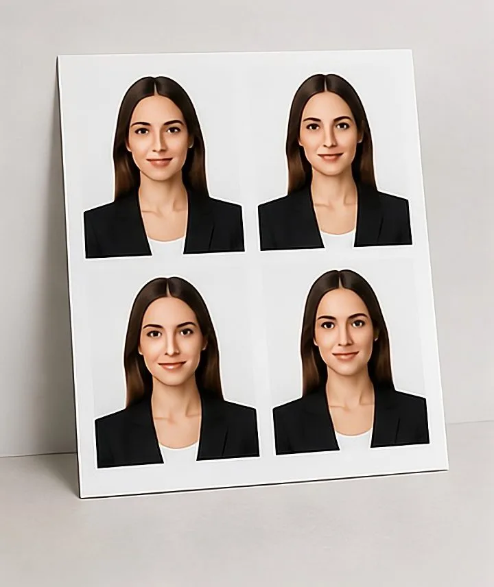 Biometrische Passfotos als Beispiel Biometrische Passfotos als Beispiel